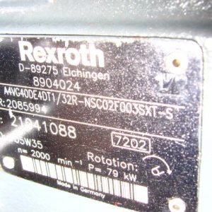 Rexroth - A4VG40DE4DT1/32R-NSC02F003SXT-S