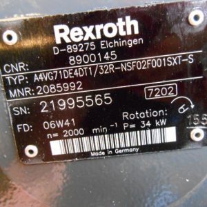 Rexroth - A4VG71DE4DT1/32R-NSF02F001SXT-S