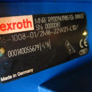Rexroth - R900961985 - M6-1008-01/2M6-22W21