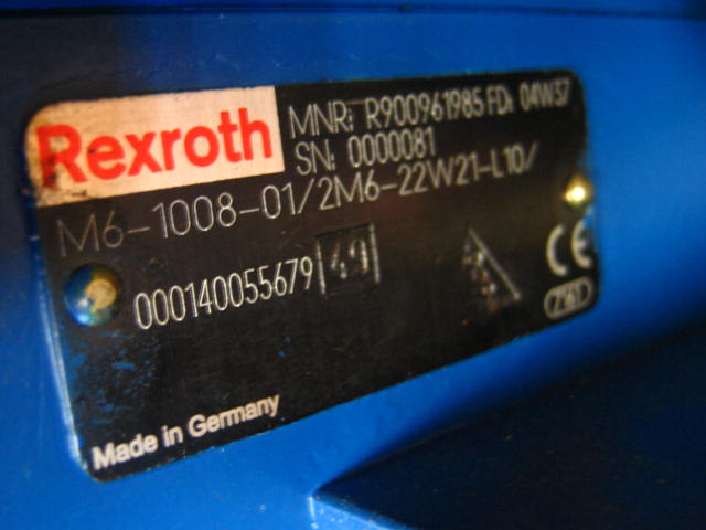Rexroth - M6-1008-01/2M6-22W21-L10