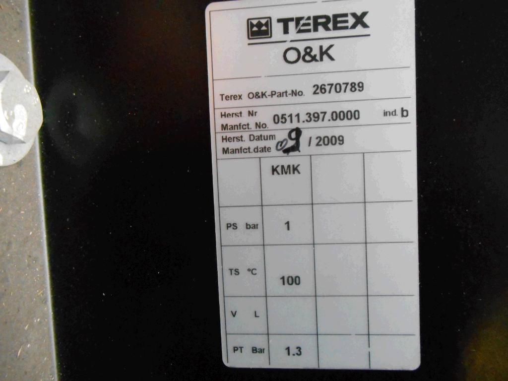 Terex O&K -  0511.397.0000