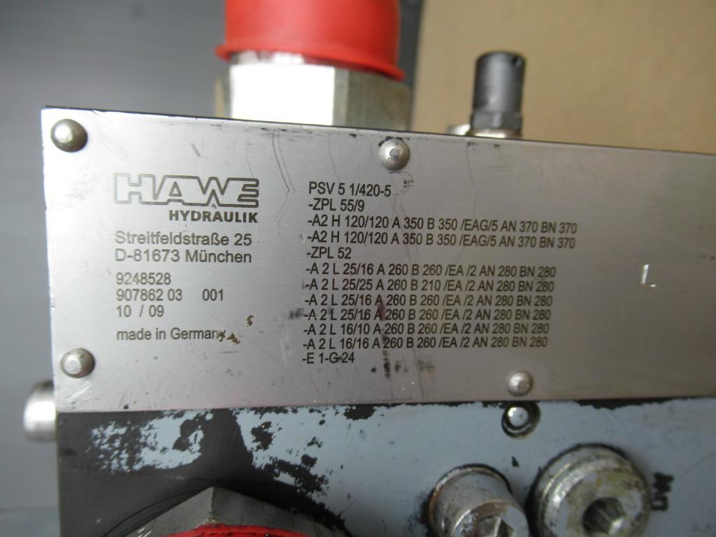 Hawe hydraulik -  PSV 5 1/420-5