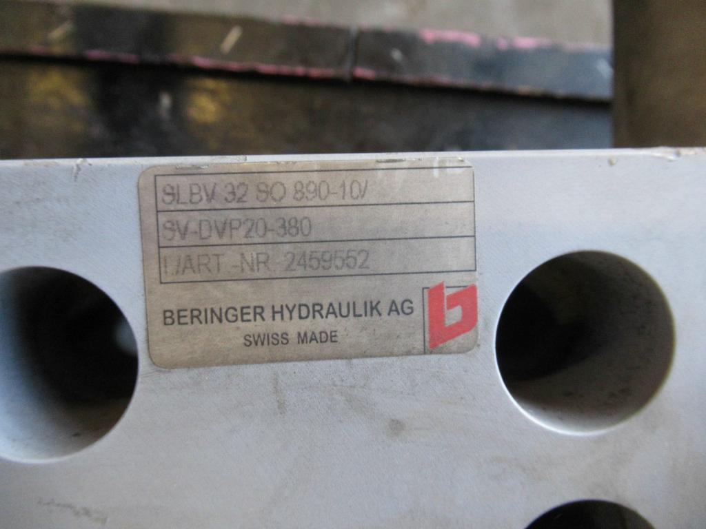 Beringer Hydraulik Ag -  SLBV32SO890-10/SV-DVP20-380