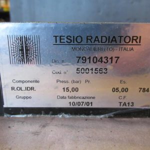 Tesio Radiatori -  5001563