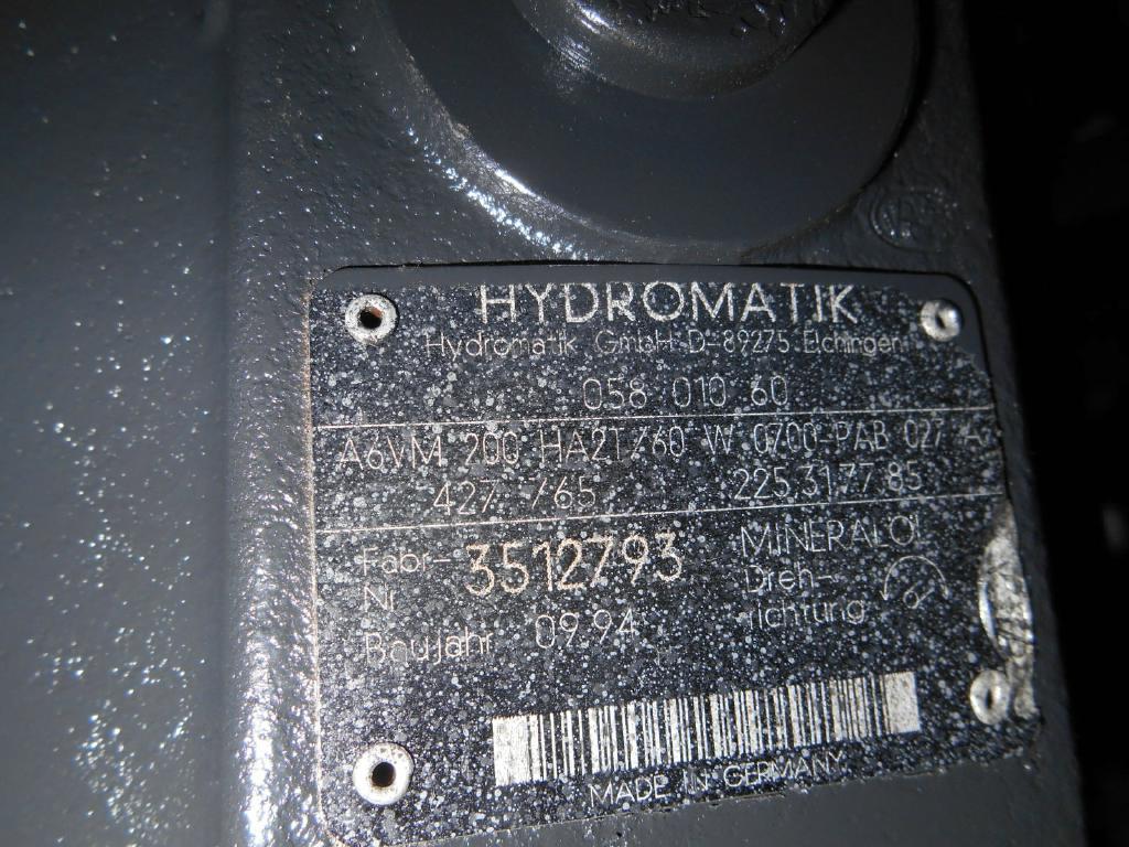 Hydromatik -  A6VM200HA2T/60W-0700-PAB027A