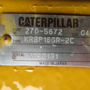Caterpillar - 2705672 - KRBP16GR-2C