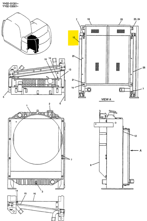  New Holland - YY05P00004S010, артикул: 250822 